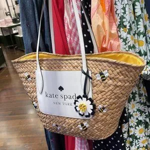 バッグ Kate Spade Honey Bee Tote Bag kate spade new york Honey Bee Tote Bag Honey Bee Tote Basket